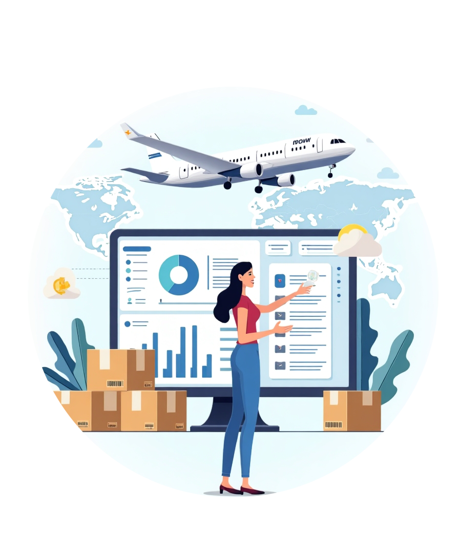 Interfaz de CourierCloud: Software para casilleros